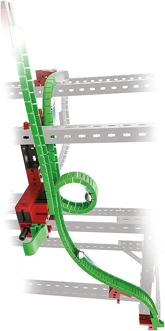 Alt view image 2 of 3 - Fischertechnik 544620 Dynamic Plus Looping Marble Run Construction Accessory