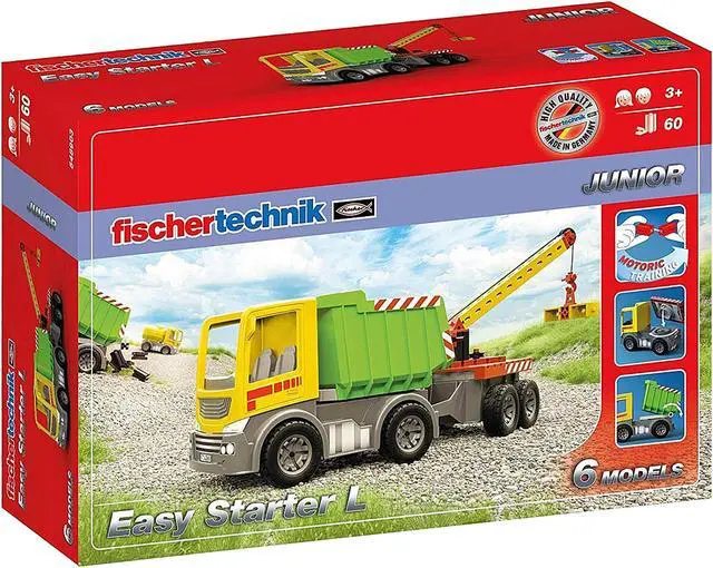 Main image of Fischertechnik JUNIOR Easy Starter L Construction Set and Educational Toy - Intro to Engineering and STEM Learning