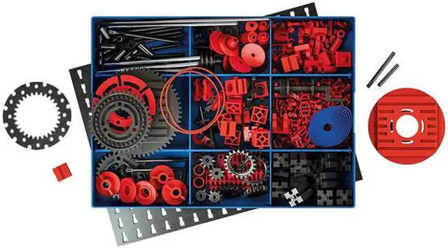 Alt view image 2 of 3 - Fischertechnik Creative Box Mechanics (PLUS) Construction Set and Educational Toy - Intro to Engineering and STEM Learning