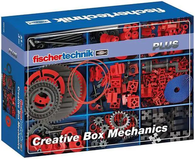 Alt view image 3 of 3 - Fischertechnik Creative Box Mechanics (PLUS) Construction Set and Educational Toy - Intro to Engineering and STEM Learning