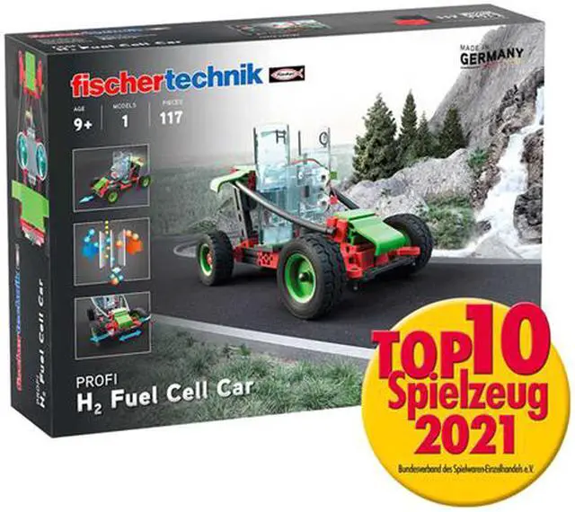 Alt view image 5 of 6 - Fischertechnik PROFI H2 Fuel Cell Car Construction Set and Educational Toy - Intro to Engineering and STEM Learning