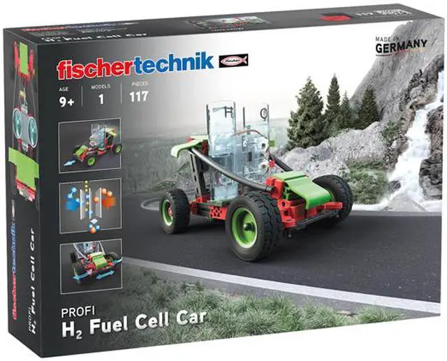 Alt view image 6 of 6 - Fischertechnik PROFI H2 Fuel Cell Car Construction Set and Educational Toy - Intro to Engineering and STEM Learning
