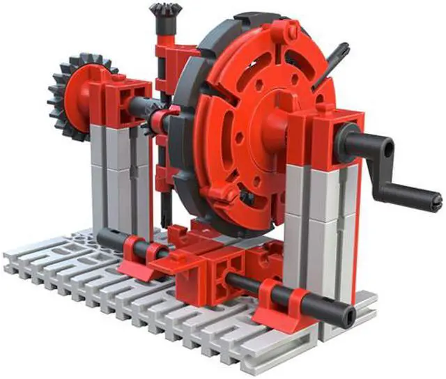 Alt view image 7 of 8 - Fischertechnik Retro Mechanics Construction Set and Educational Toy - Intro to Engineering and STEM Learning