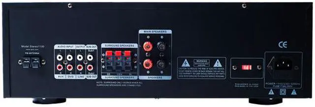 Alt view image 2 of 2 - Technical Pro 72-ST1100 Professional Receiver - Stereo 1100