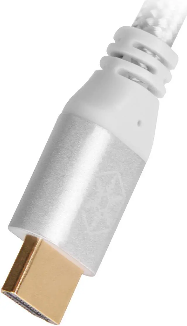 Alt view image 3 of 6 - SilverStone HDMI Cable 4k Resolution at 60 Hz, with HDMI 2.0b Certification in Silver Color CPH01S-1800