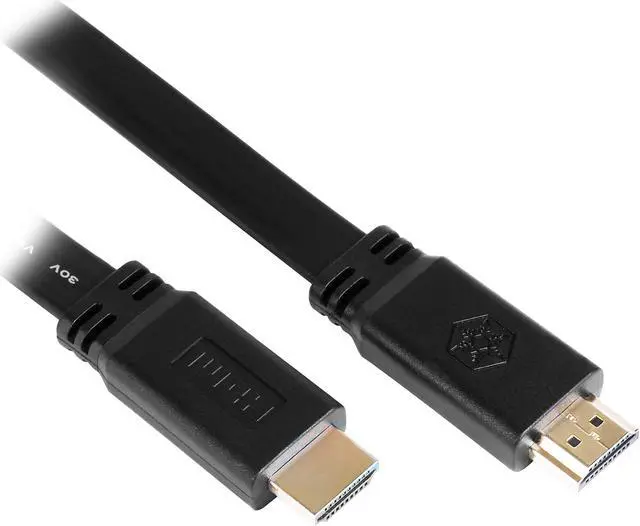 Main image of Silverstone CPH02B-1500 4.92 ft. (1.5m) Black HDMI male to HDMI male HDMI Cables