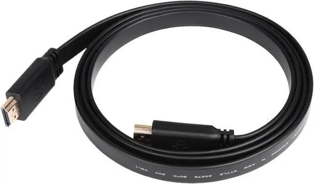 Alt view image 2 of 6 - Silverstone CPH02B-1500 4.92 ft. (1.5m) Black HDMI male to HDMI male HDMI Cables