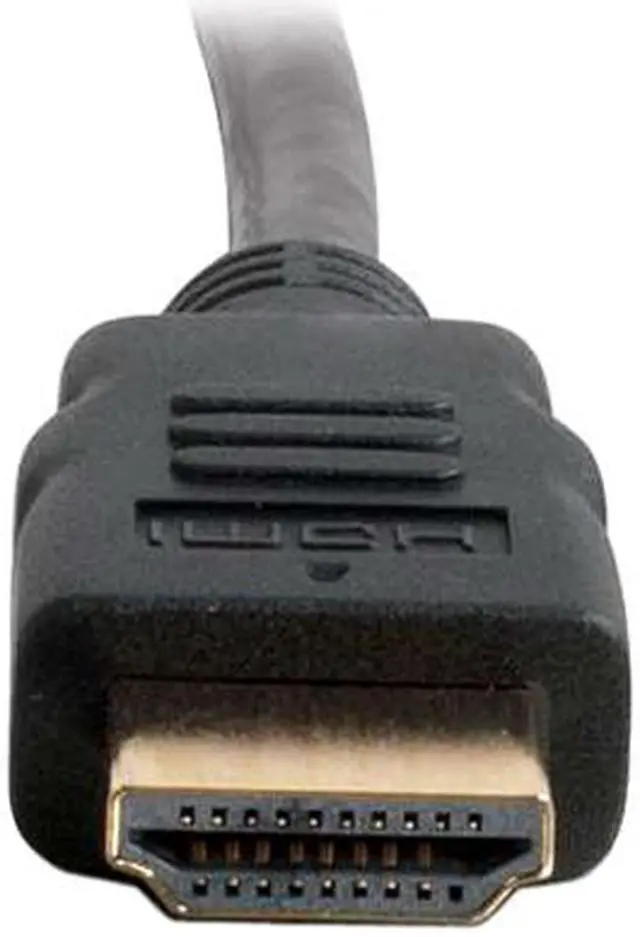 Alt view image 2 of 4 - C2G 56781 4K UHD High Speed HDMI Cable (60Hz) with Ethernet for 4K Devices, TVs, Laptops, and Chromebooks, Black (1 Foot, 0.3 Meters)