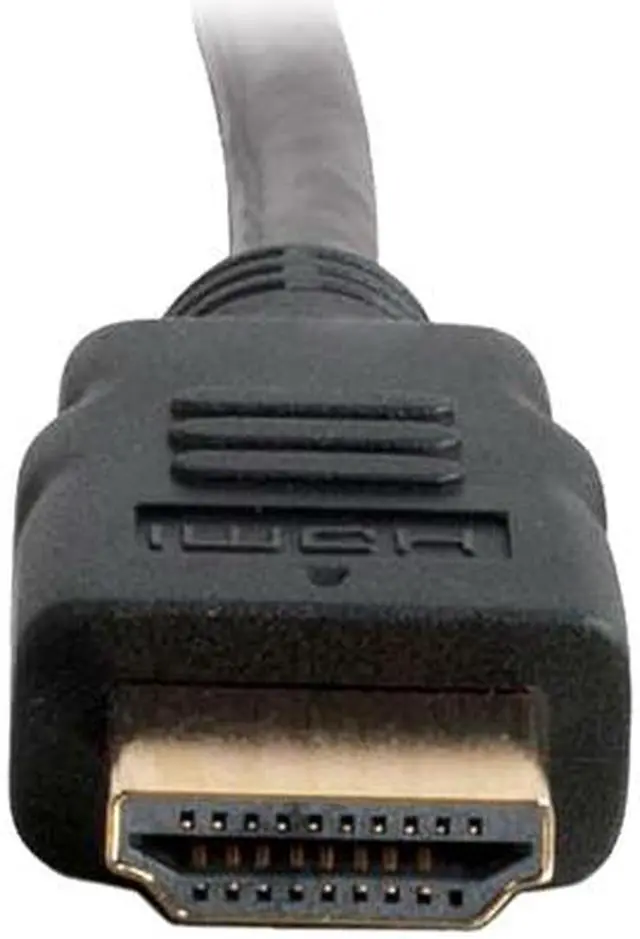 Alt view image 2 of 4 - C2G 56783 4K UHD High Speed HDMI Cable (60Hz) with Ethernet for 4K Devices, TVs, Laptops, and Chromebooks, Black (6 Feet, 1.82 Meters)