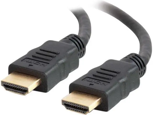 Main image of C2G 50606 High Speed HDMI Cable with Ethernet for 4K Devices, TVs, Laptops, and Chromebooks, Black (1.5 Feet, 0.45 Meters)