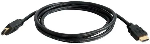 Alt view image 3 of 3 - C2G 50606 High Speed HDMI Cable with Ethernet for 4K Devices, TVs, Laptops, and Chromebooks, Black (1.5 Feet, 0.45 Meters)