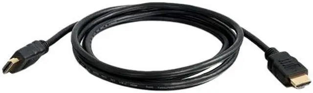 Alt view image 4 of 4 - C2G 50608 High Speed HDMI Cable with Ethernet for 4K Devices, TVs, Laptops, and Chromebooks, Black (4 Feet, 1.21 Meters)