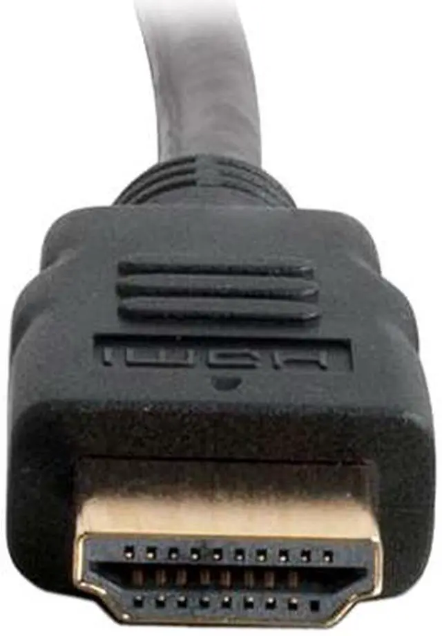 Alt view image 2 of 4 - C2G 50608 High Speed HDMI Cable with Ethernet for 4K Devices, TVs, Laptops, and Chromebooks, Black (4 Feet, 1.21 Meters)