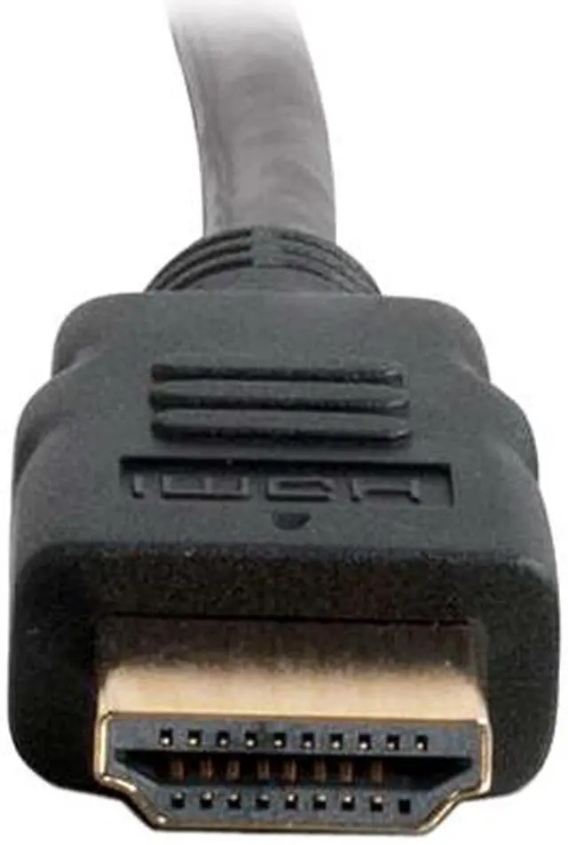 Alt view image 2 of 4 - C2G 50611 4K UHD High Speed HDMI Cable (60Hz) with Ethernet for 4K Devices, TVs, Laptops, and Chromebooks, Black (12 Feet, 3.65 Meters)