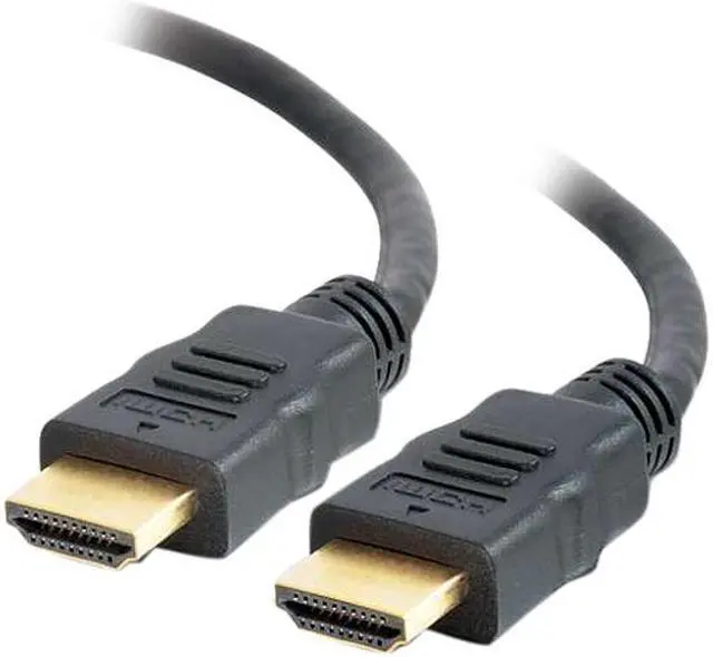 Main image of C2G 50607 4K UHD High Speed HDMI Cable (60Hz) with Ethernet for 4K Devices, TVs, Laptops, and Chromebooks, Black (2 Feet, 0.6 Meters)
