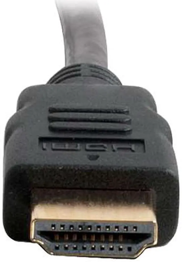 Alt view image 2 of 4 - C2G 50609 High Speed HDMI Cable with Ethernet for 4K Devices, TVs, Laptops, and Chromebooks, Black (5 Feet, 1.52 Meters)