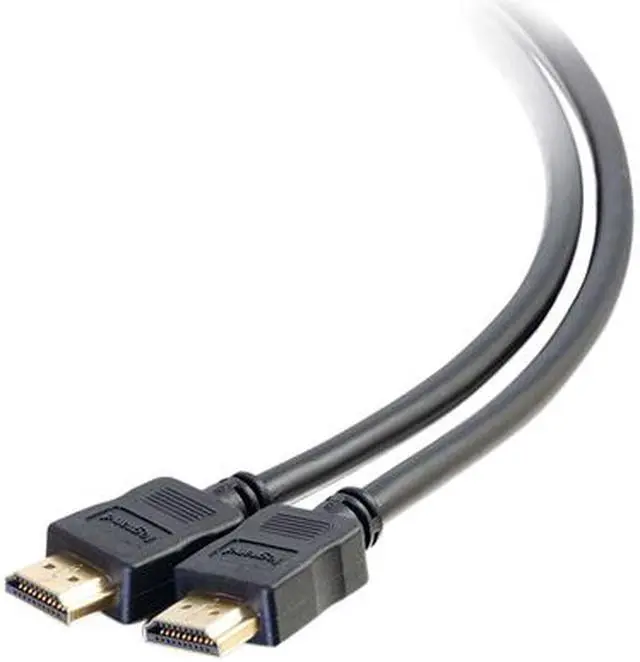Alt view image 2 of 3 - C2G 50186 Premium 4K High Speed HDMI Cable with Ethernet, 4K 60Hz, Black (15 Feet, 4.57 Meters)