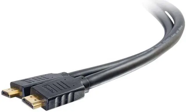 Alt view image 2 of 3 - C2G 50188 Premium 4K High Speed HDMI Cable with Ethernet, 4K 60Hz, Black (20 Feet, 6.09 Meters)