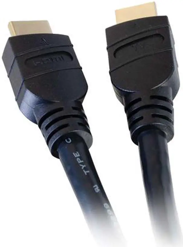 Alt view image 2 of 3 - C2G 41414 4K Active High Speed HDMI Cable, 4K 60Hz, In-Wall CL3-Rated, Black (35 Feet, 10.66 Meters)