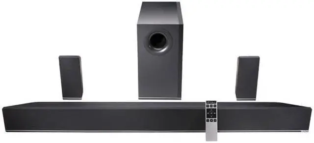 Alt view image 2 of 11 - VIZIO S4251W-B4 42" 5.1 Home Theater Sound Bar w/ Subwoofer & Satellite Speakers