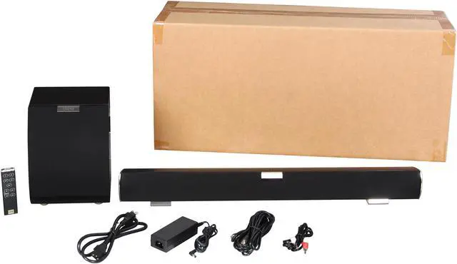 Alt view image 12 of 12 - VIZIO VSB211 2.1 CH 32" Home Theater Sound Bar with Subwoofer