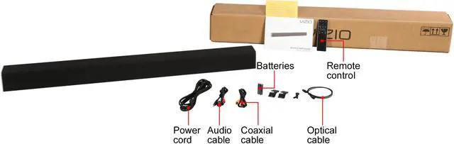 Alt view image 9 of 9 - VIZIO SB3820-C6B 2 CH Sound Bar