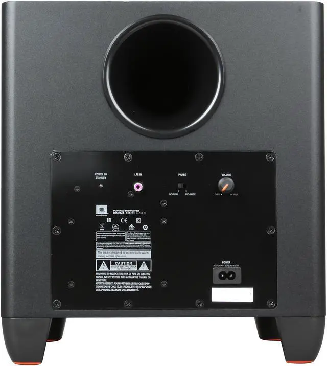 Alt view image 5 of 14 - JBL Cinema 610 5.1 CH Home Theater Speakers System with Powered Subwoofer and Dedicated Center Speaker