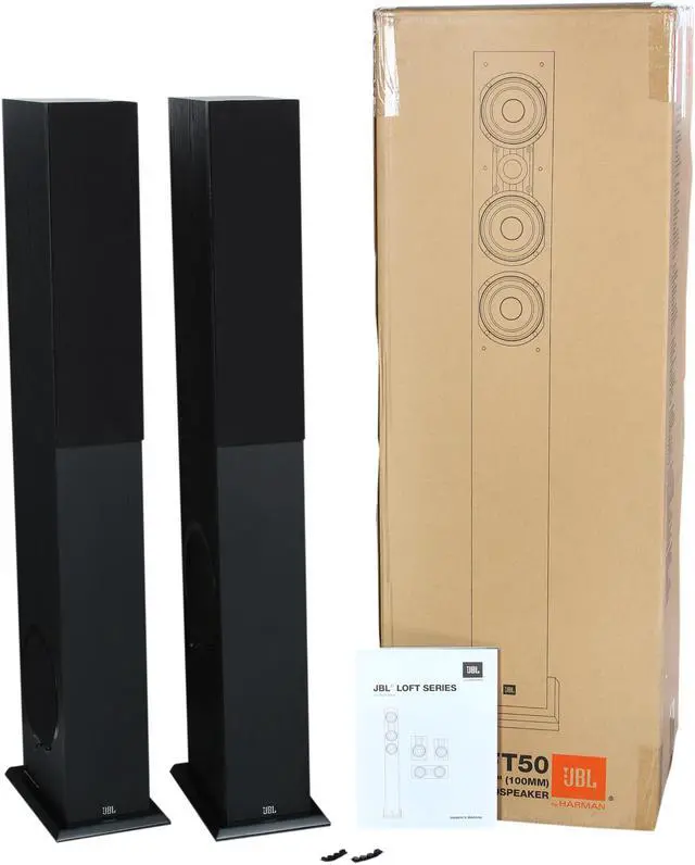 Alt view image 9 of 9 - JBL Loft 50 Three-way Floorstanding Loudspeaker (Pair)