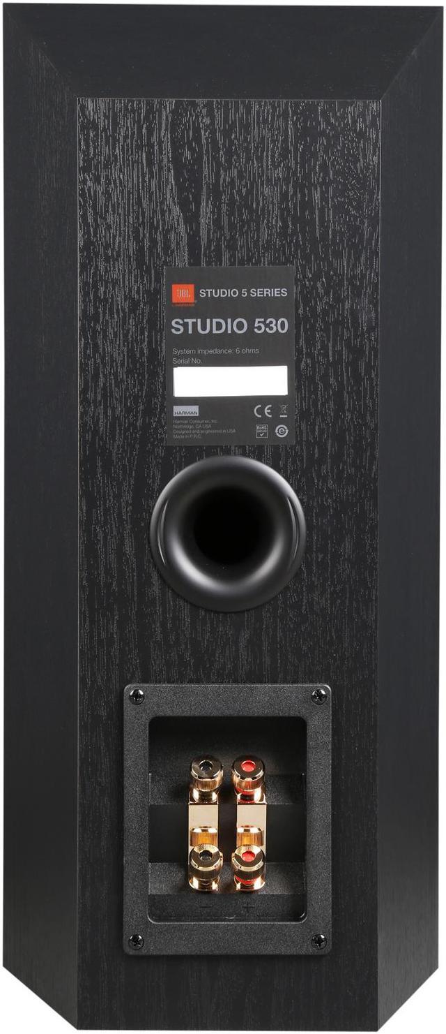 Alt view image 5 of 6 - JBL Studio 530 5-1/4" Bookshelf Loudspeaker with High-Frequency