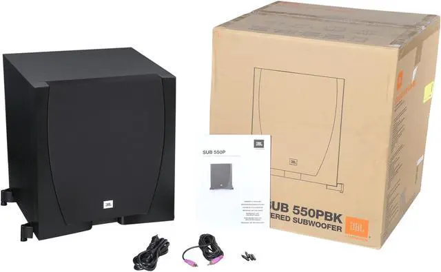 Alt view image 5 of 5 - JBL Sub 550 10" (250mm) subwoofer with built-in 300W RMS amplifier