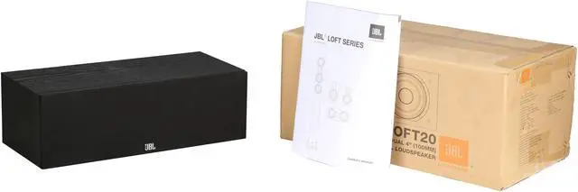 Alt view image 5 of 5 - JBL Loft 20 Two-Way Dual 4" Center Channel Loudspeaker Single