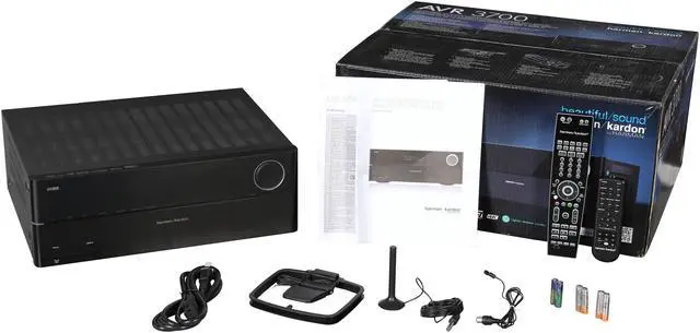 Alt view image 6 of 6 - Harman/Kardon AVR 3700 7.2-Channel Network-Connected Audio/Video Receiver