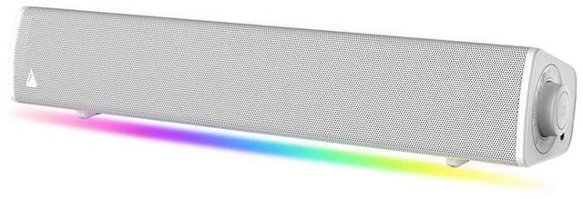 Main image of Creative SoundBlaster GS3 Compact RGB Gaming Soundbar with SuperWide Technology - White