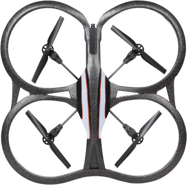 Alt view image 5 of 12 - Parrot AR Drone 2.0 Remote Flying Drone w/ HD Camera - Blue/Orange