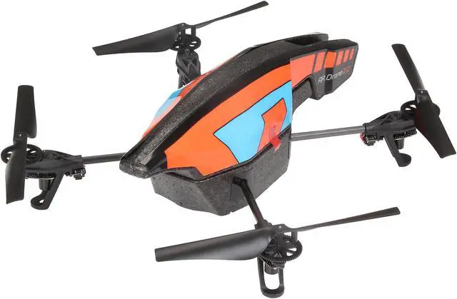 Alt view image 6 of 12 - Parrot AR Drone 2.0 Remote Flying Drone w/ HD Camera - Blue/Orange