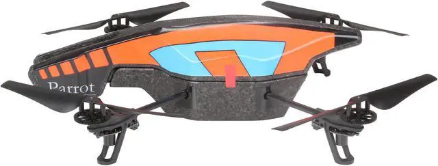 Alt view image 8 of 12 - Parrot AR Drone 2.0 Remote Flying Drone w/ HD Camera - Blue/Orange