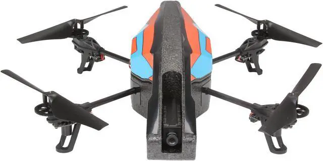Alt view image 9 of 12 - Parrot AR Drone 2.0 Remote Flying Drone w/ HD Camera - Blue/Orange
