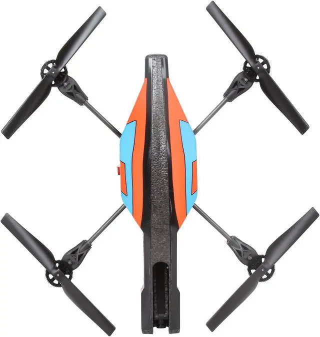 Alt view image 10 of 12 - Parrot AR Drone 2.0 Remote Flying Drone w/ HD Camera - Blue/Orange