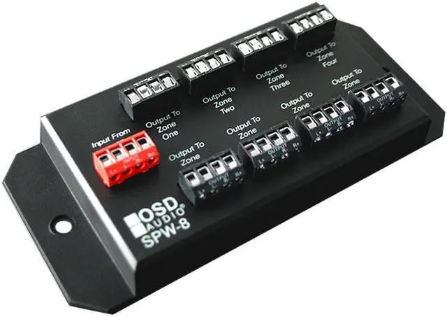 Main image of OSD Audio SPW-8 8 Zone Speaker Panel
