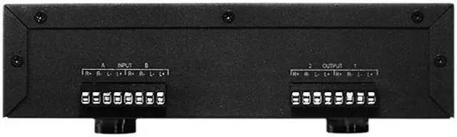 Alt view image 3 of 3 - OSD Audio SSVC2 Dual Source 2-Zone Speaker Selector with Volume Control