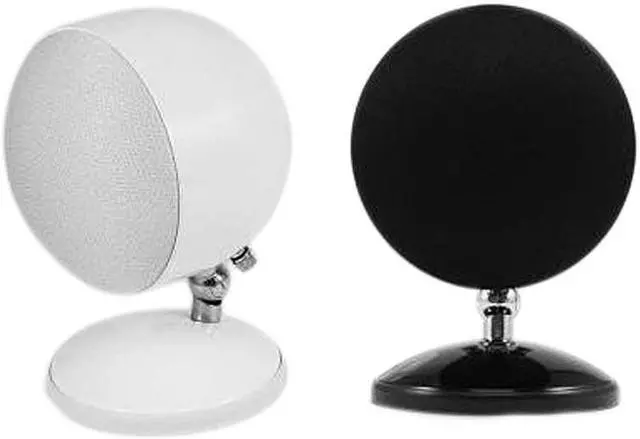 Main image of OSD Audio SPHERE-1 Desktop and Satellite Speaker, Pair, White