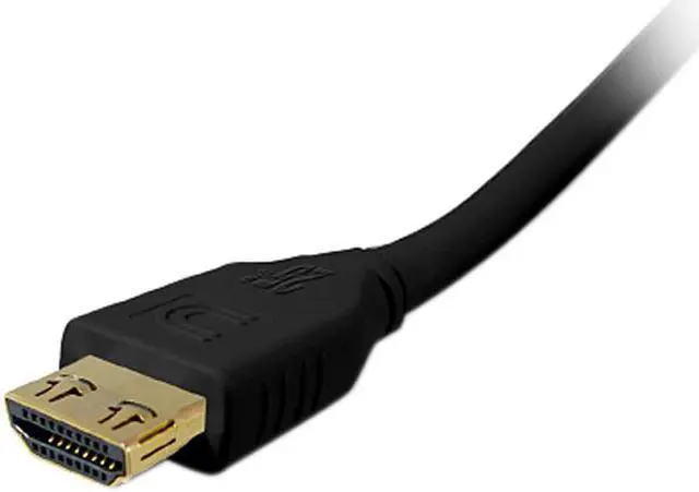 Main image of Comprehensive HD-HD-12PROBLK 12 ft. Black Connector on First End: 1 x HDMI Male Digital Audio/Video Connector on Second End: 1 x HDMI Male Digital Audio/Video Pro AV/IT High Speed HDMI Cable with ProGrip, SureLength