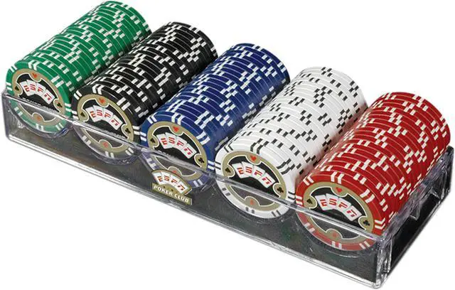 Main image of Generic ESPN 100 Assorted 11.5g Championship Edition Poker Chips