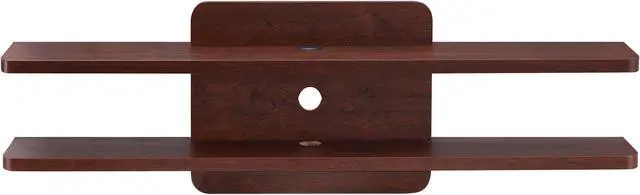 Main image of Furniture of America Vintage Walnut Eustache 2-Shelf Floating TV Stand