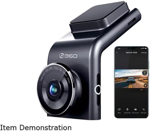 Alt view image 4 of 4 - 360 360DCG300HUSA G300H Dash Camera Front Wi-Fi & APP Internal GPS 1296P
