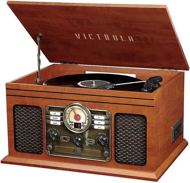 Main image of Victrola VTA-200B-MAH Classic Wood Bluetooth Record Player - Mahogany