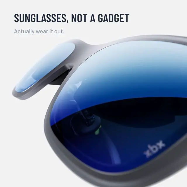 Alt view image 3 of 5 - XREAL xbx a01+ AR Glasses - 147-inch Portable Screen, 1600-Nit HDR10 Micro-OLED, 120Hz, 62g Ultralight, USB-C