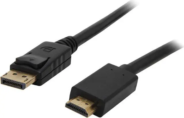 Main image of Kaybles DP-HDMI-6-2P DP to HDMI Cable 6 ft. (2 Pack), Gold Plated DisplayPort to HDMI Cable 1080p Full HD for PCs to HDTV, Monitor, Projector with HDMI Port