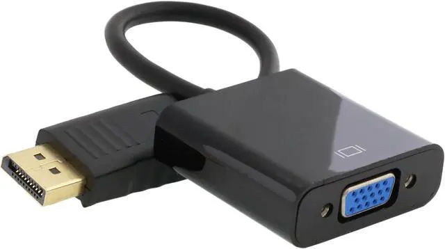 Alt view image 2 of 2 - Kaybles 20AD-DPVGA-MF DisplayPort to VGA, Gold-Plated DP to VGA Adapter (Male to Female) Compatible for Lenovo, Dell, HP, ASUS