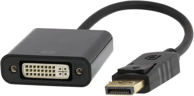 Alt view image 2 of 2 - Kaybles 20AD-DPDVI-MF DisplayPort to DVI Converter Cable with Latch, DisplayPort 1.2 to DVI Converter Adapter for DP-enabled Computers - 1920 x 1080@60Hz